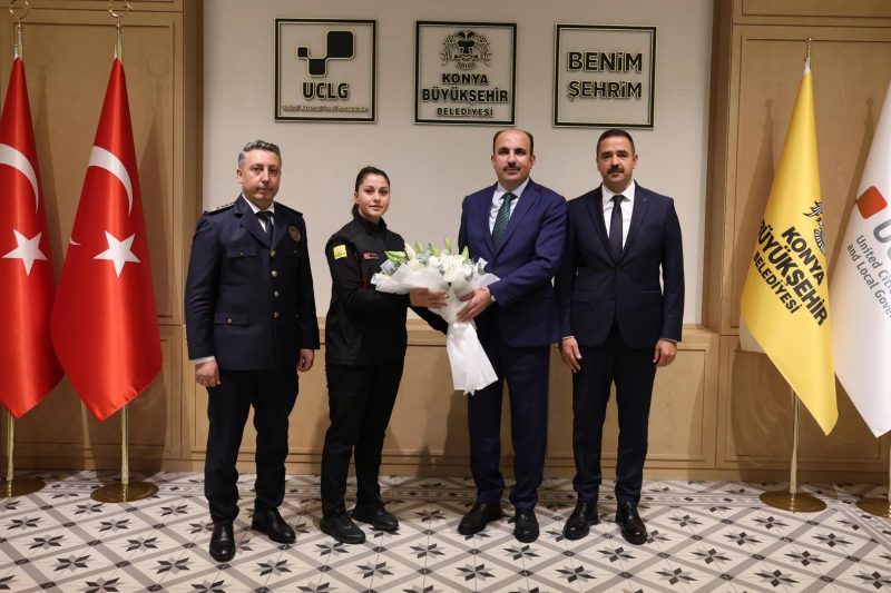 Başkan Altay, İtfaiye Haftası'nda İtfaiye Teşkilatı ile Bir Araya Geldi