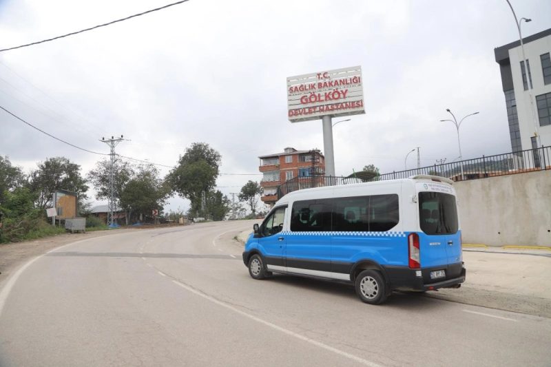 Ordu'da Yeni Dolmuş Hattı Gölköy'de Hizmete Girdi