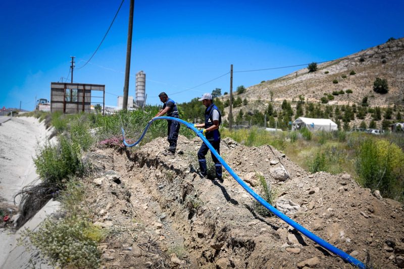 Hekimhan'da 10 Kilometrelik Yeni İçme Suyu Hattı ile Kesintisiz Su Hizmeti