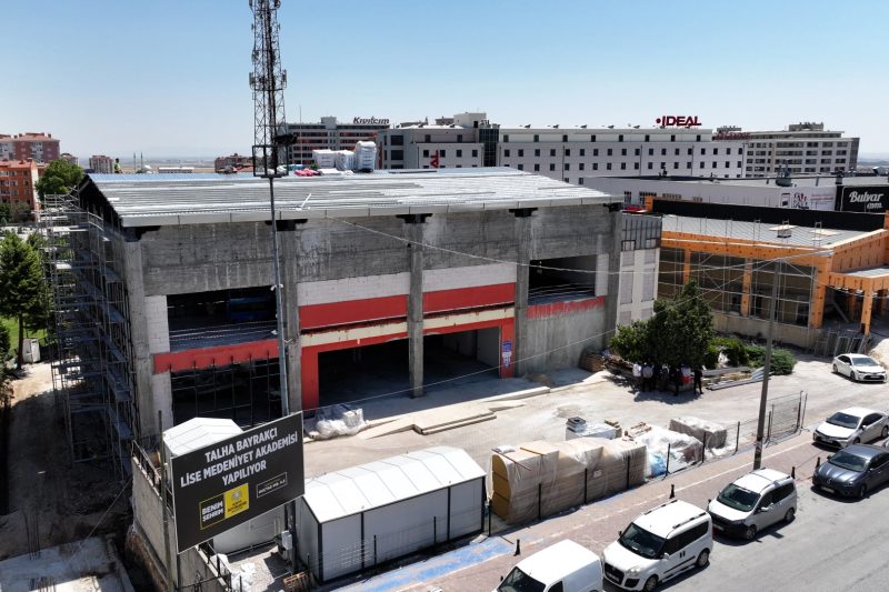 Konya'da Eğitim İçin Yeni Adres: Talha Bayrakçı Akademisi İnşaatı Devam Ediyor