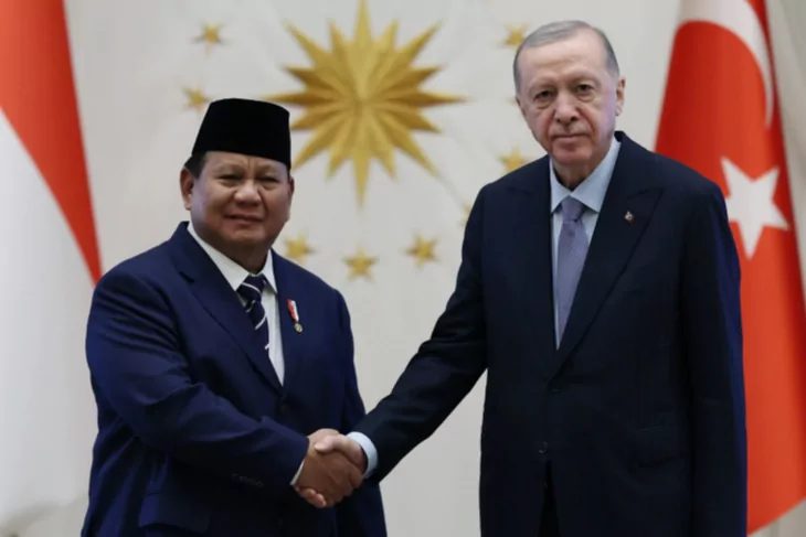 Erdoğan ve Endonezya Cumhurbaşkanı Subianto Telefonla Bir Araya Geldi