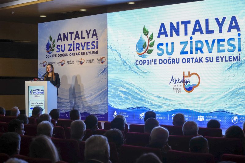 Antalya Su Zirvesi'nde Vurgu: Su, Hepimizin Ortak Sorumluluğudur