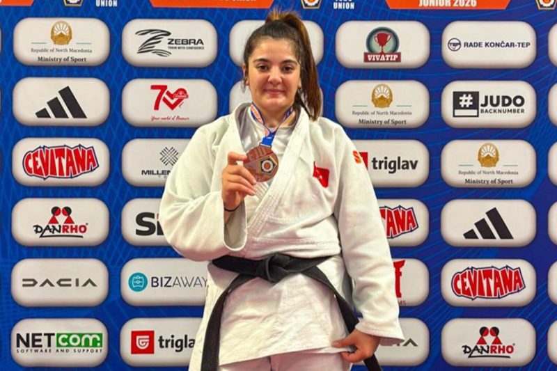 Milli Judocu Sema Mete, Avrupa Kupası'nda Üst Üste İkinci Bronz Madalyasını Kazandı