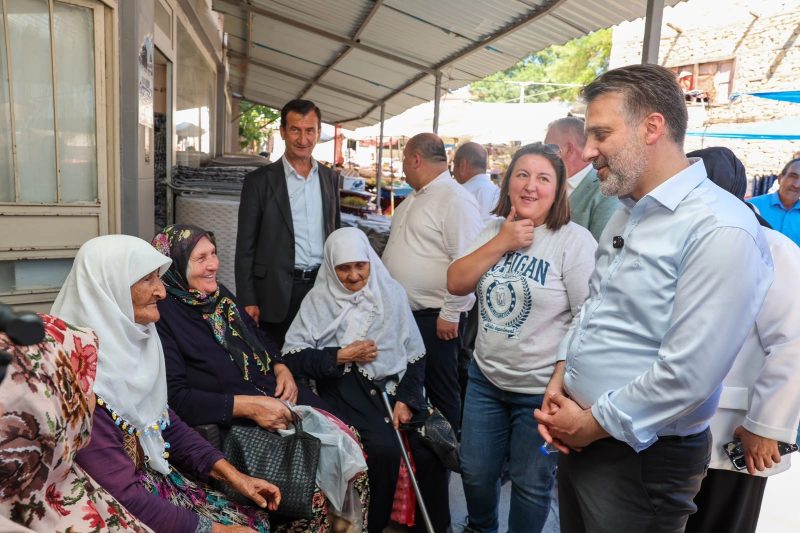Bursa Büyükşehir Belediyesi Başkan Vekili Harmancık'ta Vatandaşlarla Buluştu