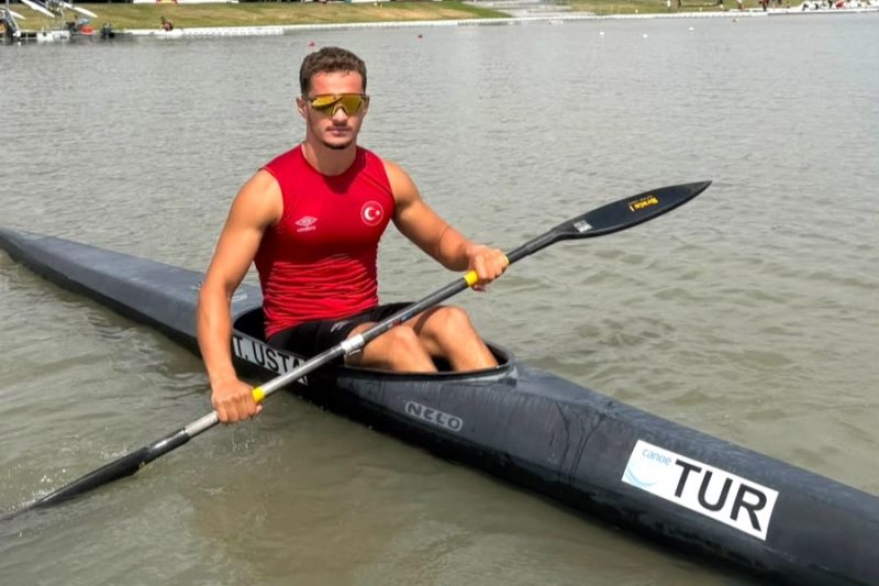 Sakaryalı Kanocu Taha Erkam Usta'dan Avrupa Şampiyonası'nda Umut Veren Dereceler