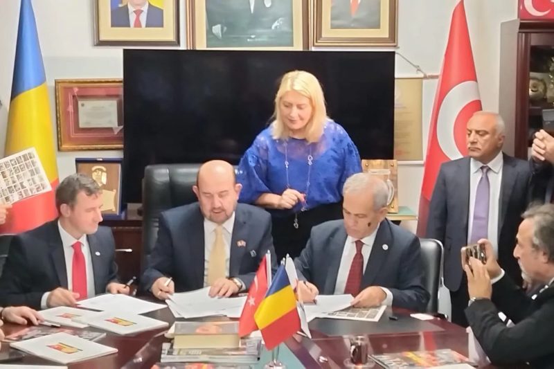 Türkiye ve Romanya Gazeteciler Federasyonları İş Birliği Protokolü İmzaladı