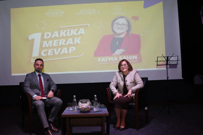 Fatma Şahin, 300 Öğrenciyle Buluştu, Gelecek Vizyonunu Paylaştı