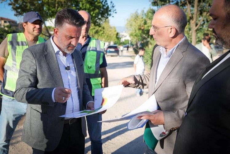 Bursa Büyükşehir Belediyesi Hamitler Mesire Alanı'nı Yeniliyor