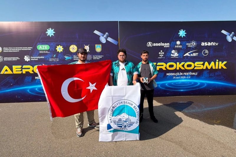 Mergen Model Uydu Takımı Karabağ'da Türkiye'yi Başarıyla Temsil Etti