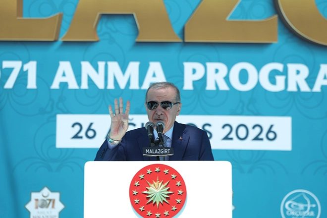 Cumhurbaşkanı Erdoğan Malazgirt'te Teröre Karşı Kesin Kararlılık Mesajı Verdi