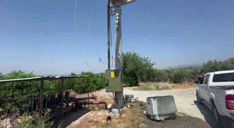 Narenciye Bahçelerinde Trafonun Çalınmasıyla Sulama Sorunu Yaşandı