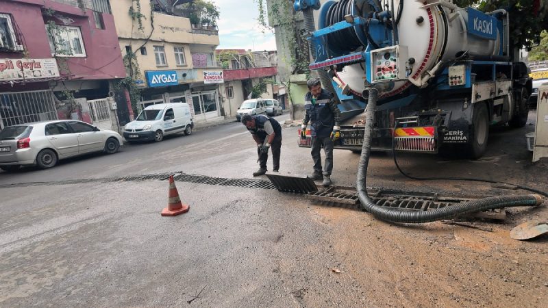 Kışa Hazırlık: Kayseri'de Mazgal ve Yağmursuyu Hatları Temizleniyor