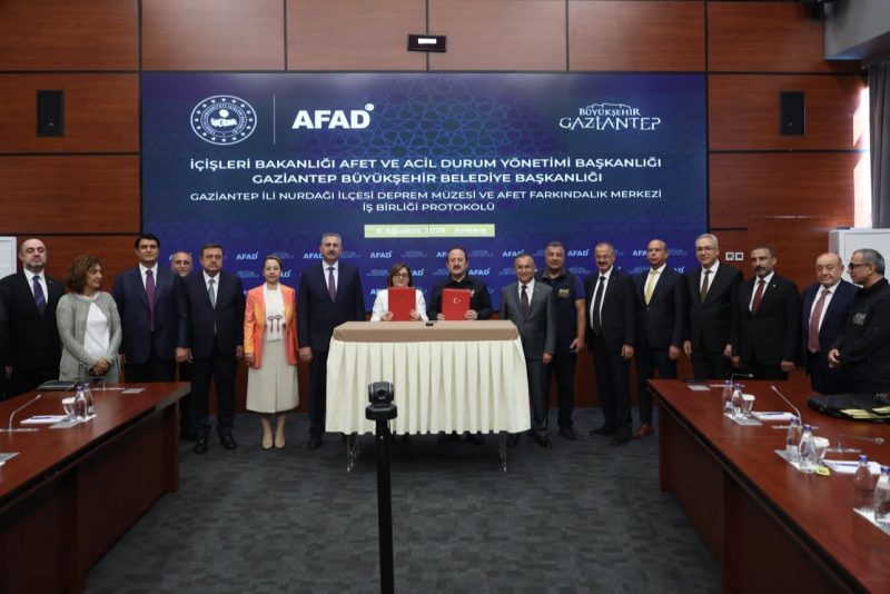 Gaziantep'te Deprem Müzesi İçin İş Birliği Protokolü İmzalandı
